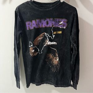 Ramones band long sleeve top